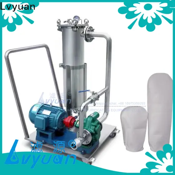 Lvyuan High quality ss bag filter housing wholesaler for desalination 1