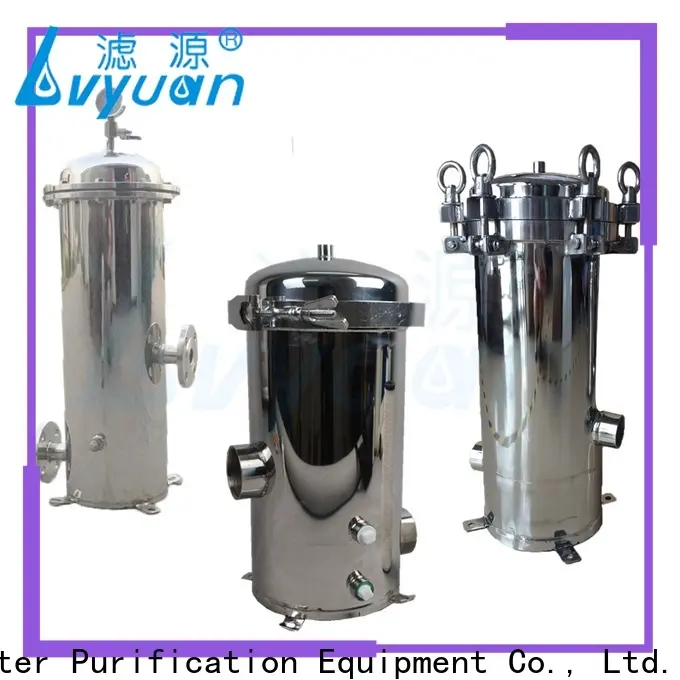 Lvyuan ss316 filter housing suppliers for water 1