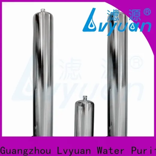 Lvyuan Professional ss cartridge filter housing factory for water 1