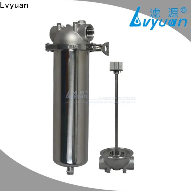 Lvyuan Safe ss316 filter housing exporter for industry 1