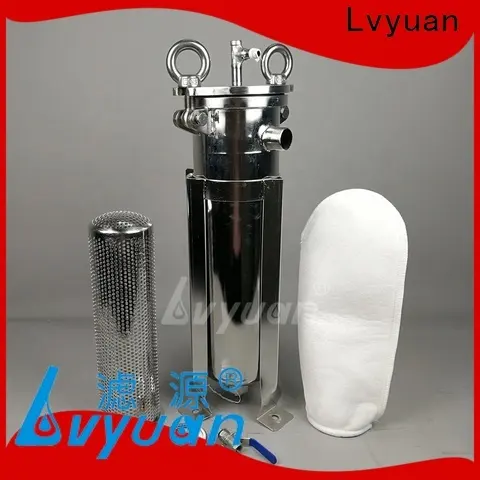 Lvyuan stainless steel bag filter wholesale for sea water 1