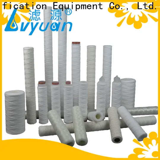 Lvyuan string wound water filter factory for desalination 1