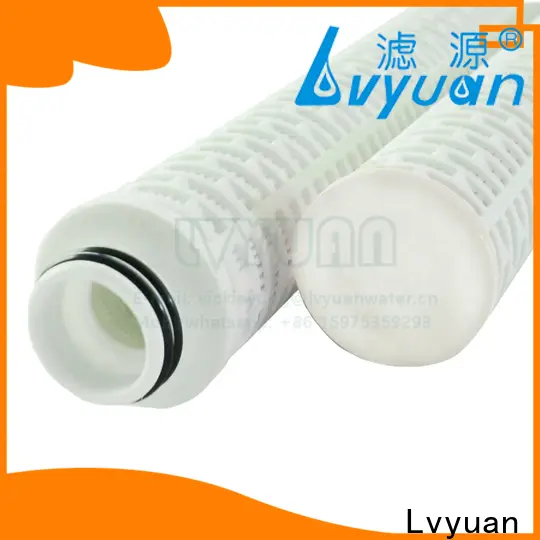 Lvyuan pleated sediment filter manufacturers for purify 1