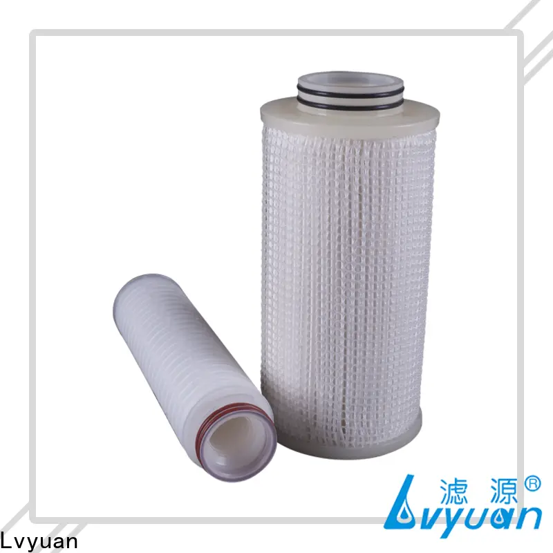 Lvyuan pleated water filter cartridge exporter for water purification 1