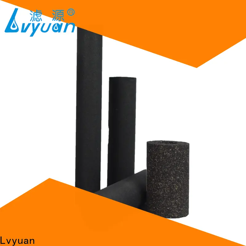 Lvyuan New sintered plastic filter exporter for water purification 1