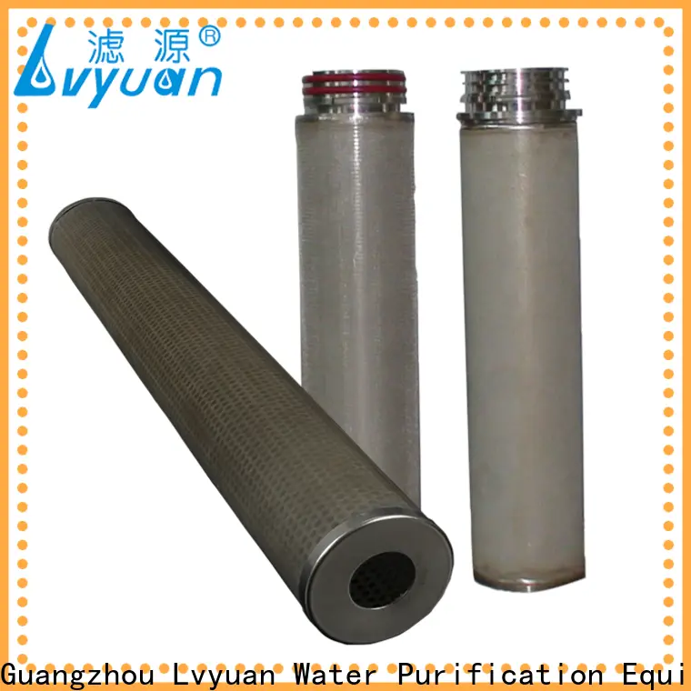 Efficient stainless steel powder sintered filter exporter for desalination 1