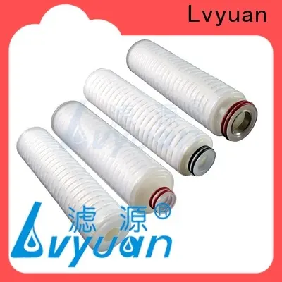 Lvyuan pleated water filter cartridge wholesaler for desalination 1