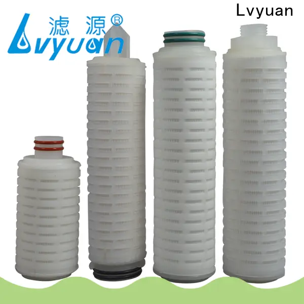 High quality pp pleated filter cartridge manufacturers for water purification 1