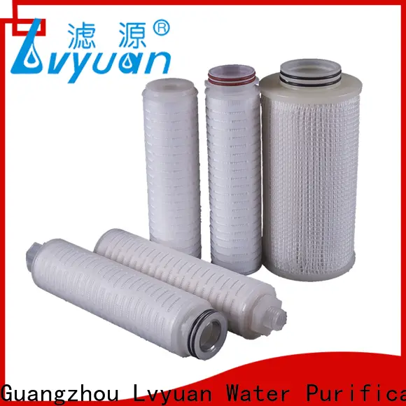 Lvyuan New pleated water filter cartridge wholesaler for water purification 1