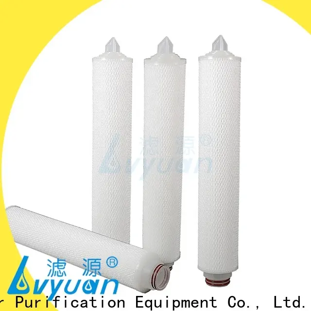 Lvyuan pleated water filter cartridge manufacturers for factory 1