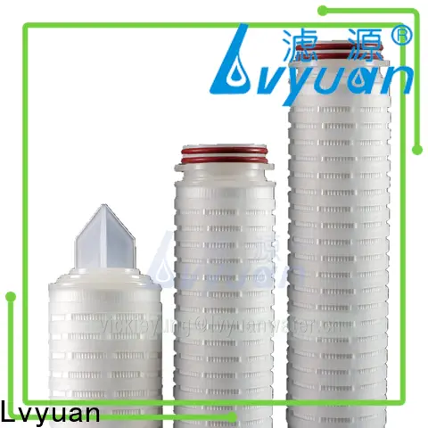 Lvyuan pp pleated filter cartridge manufacturers for purify 1
