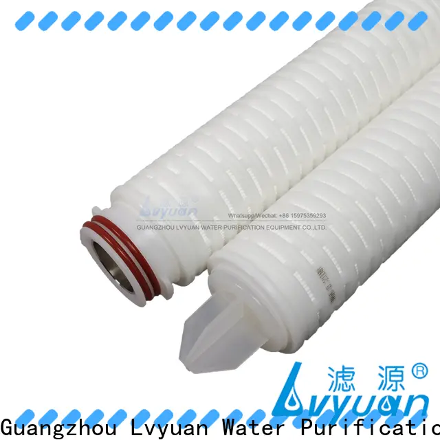 Lvyuan pleated filter cartridge wholesaler for water purification 1
