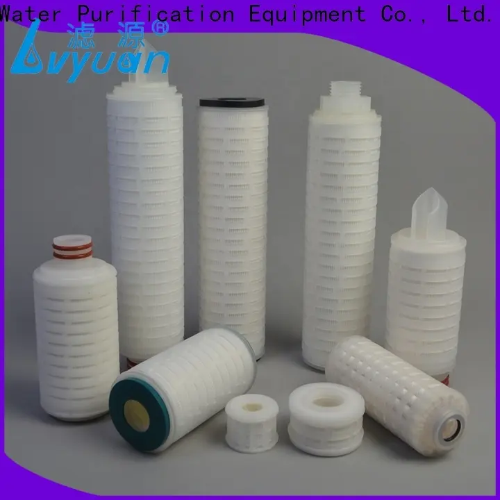 Lvyuan pleated sediment filter manufacturers for sea water 1