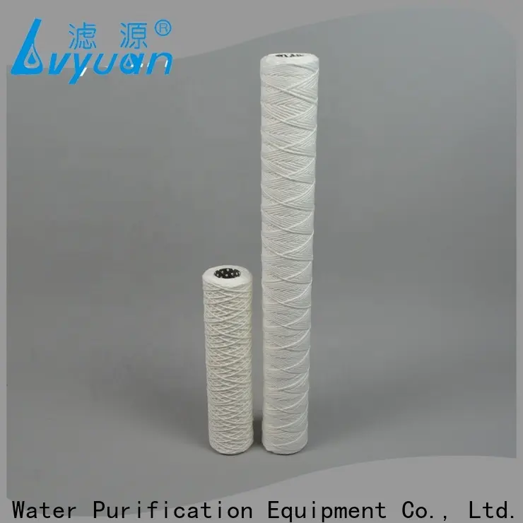 Lvyuan wound filter cartridge factory for desalination 1