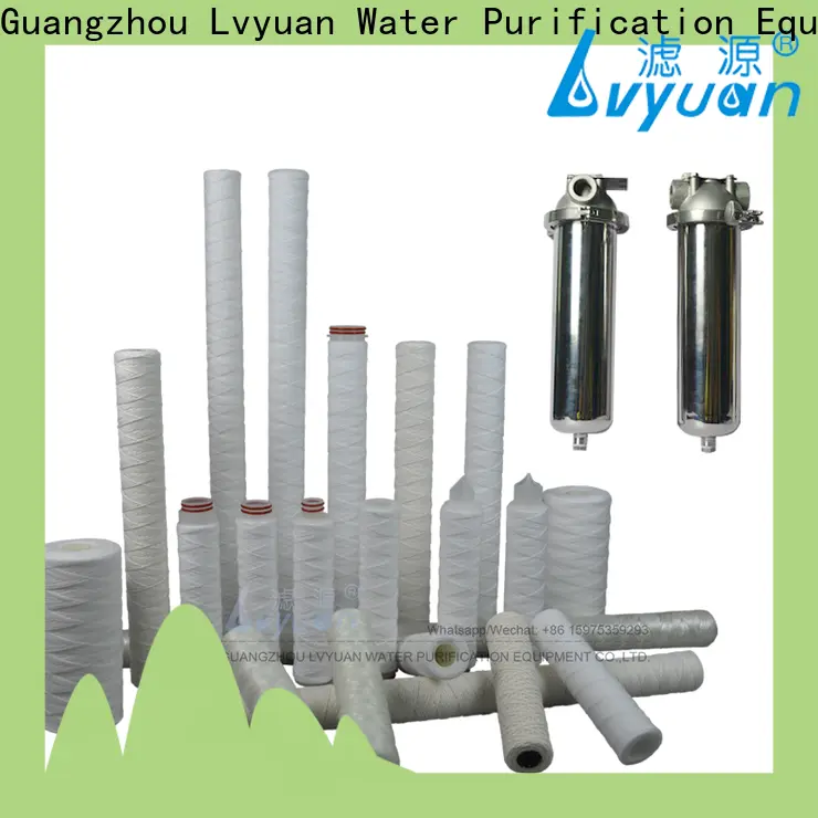Lvyuan string wound filter cartridge manufacturers for water purification 1