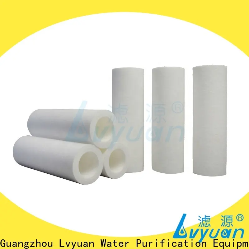 Lvyuan New pp pleated filter cartridge manufacturers for purify 1