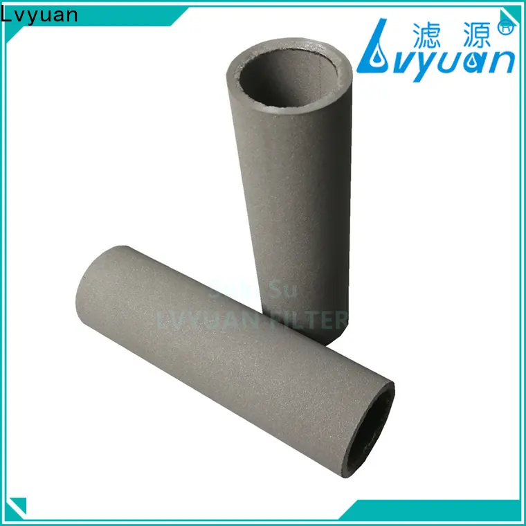Hot sale stainless steel sintered filter cartridge manufacturers for industry 1