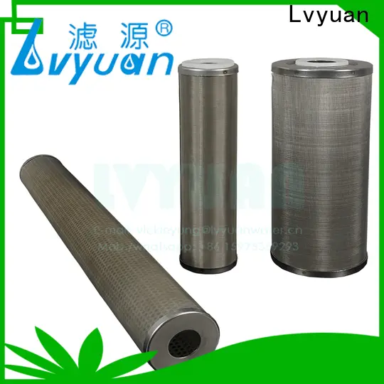 Lvyuan Efficient sintered metal filter cartridge wholesale for desalination 1