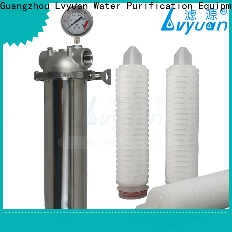 Lvyuan ss cartridge filter housing factory for water Purifier 1