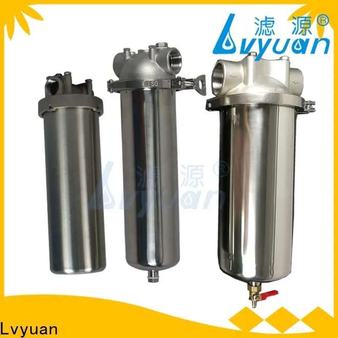 Lvyuan Affordable stainless steel cartridge filter housing wholesale for water 1