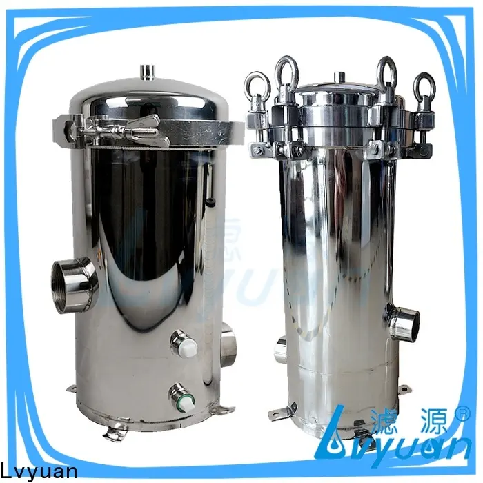 Lvyuan stainless steel cartridge filter housing exporter for factory 1