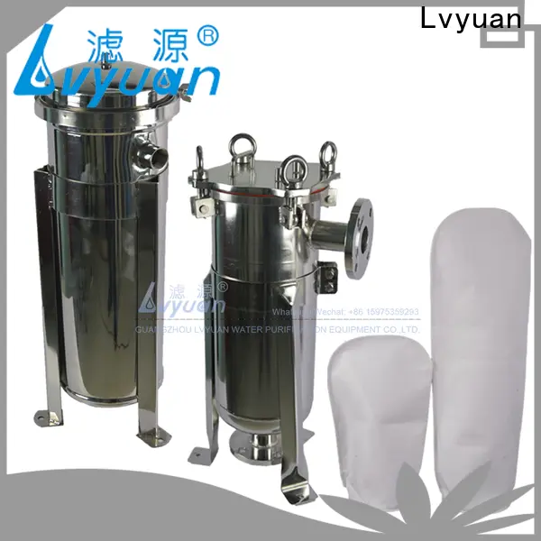 Lvyuan stainless steel cartridge filter housing factory for industry 1