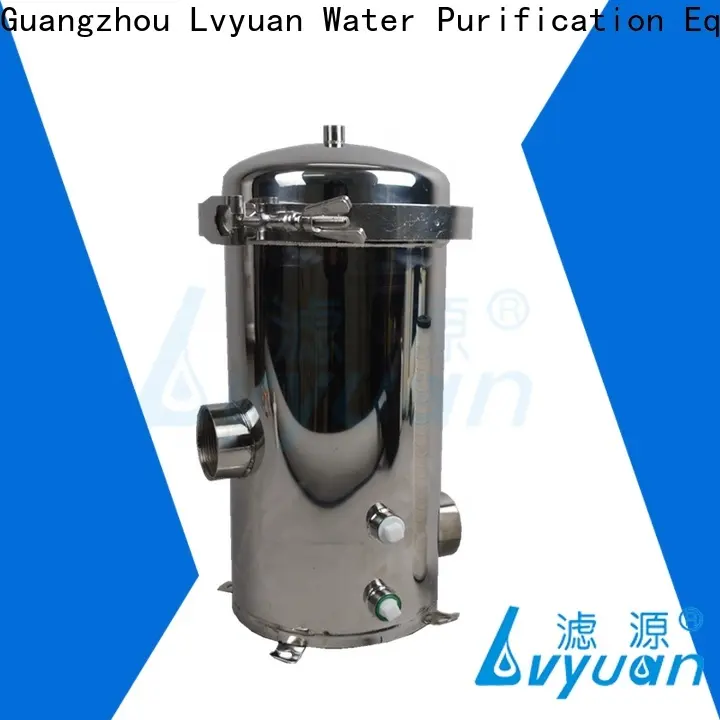 Lvyuan stainless steel cartridge filter housing manufacturers for water Purifier 1