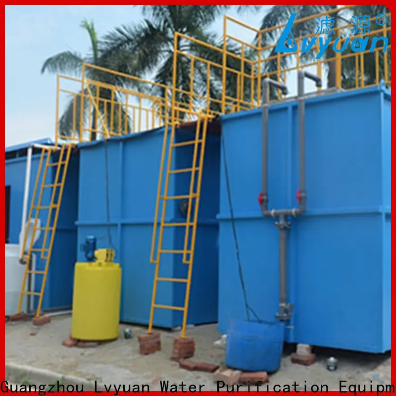 Lvyuan High quality primary waste water treatment suppliers for sea water 1