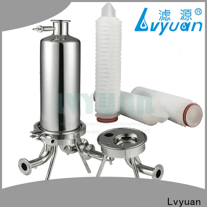 Lvyuan New pleated water filter cartridge factory for desalination 1