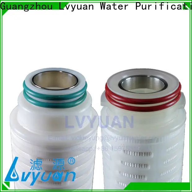 Lvyuan pleated filter cartridge exporter for purify 1