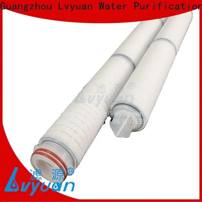 Lvyuan Hot sale pleated sediment filter wholesaler for water Purifier 1