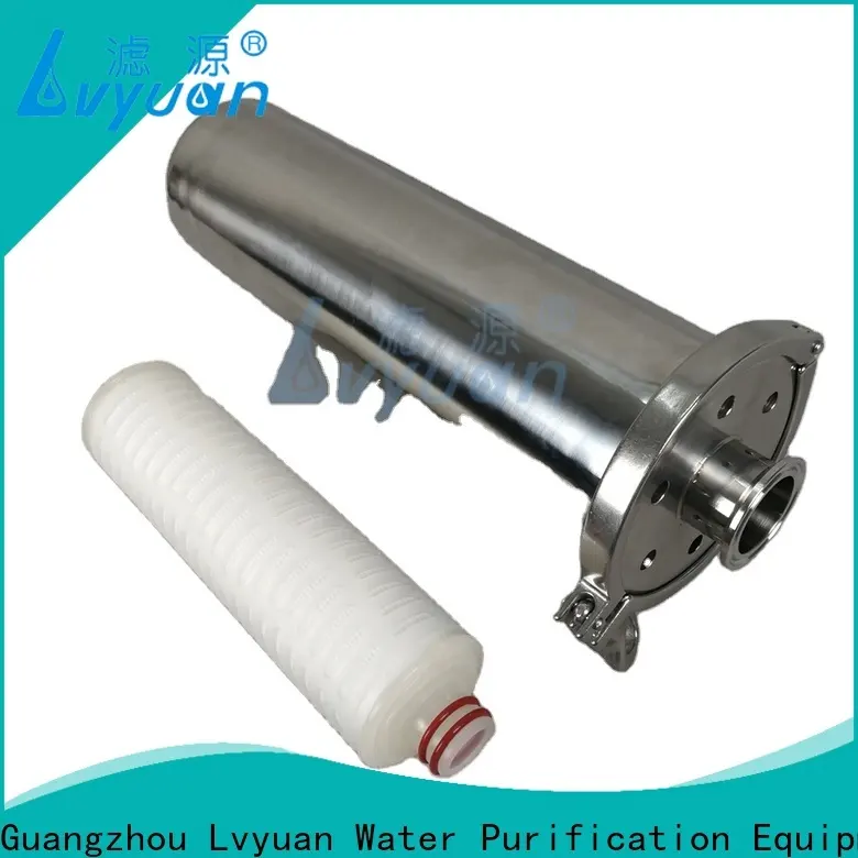 Lvyuan Best pleated water filters suppliers for sea water 1