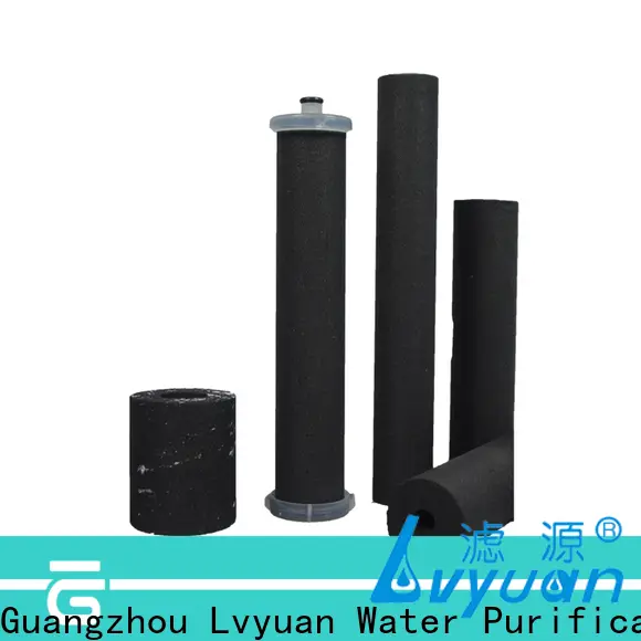Lvyuan Professional sintered plastic filter exporter for water purification 1