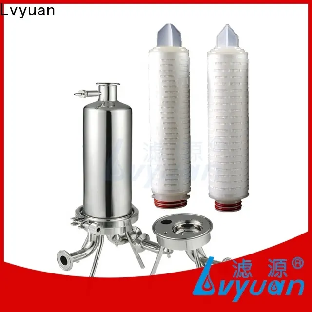 Lvyuan pleated sediment filter suppliers for desalination1 1