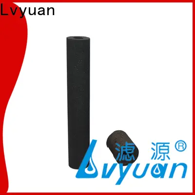 Lvyuan sintered plastic filter factory for water 1