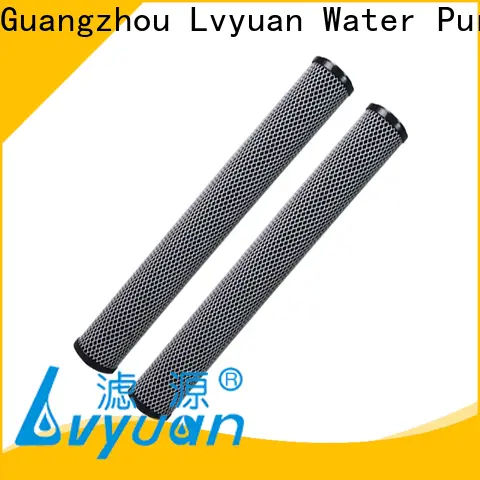 Lvyuan Affordable sintered cartridge filter wholesaler for water Purifier 1