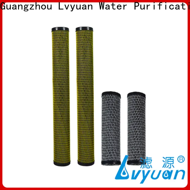 Lvyuan carbon block filter cartridge factory for industry 1