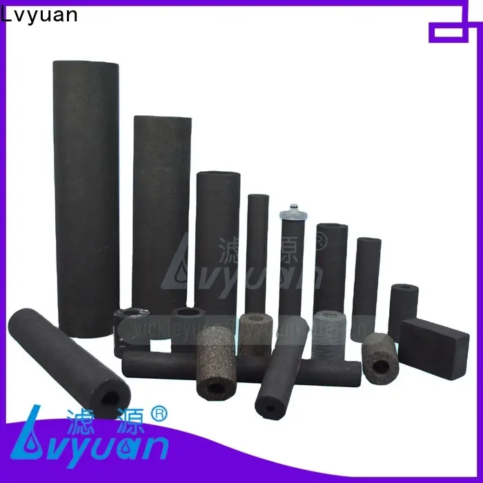 Lvyuan High end carbon block filter cartridge suppliers for water purification 1