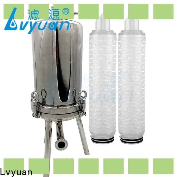 Lvyuan Customized pleated water filter cartridge exporter for sea water 1