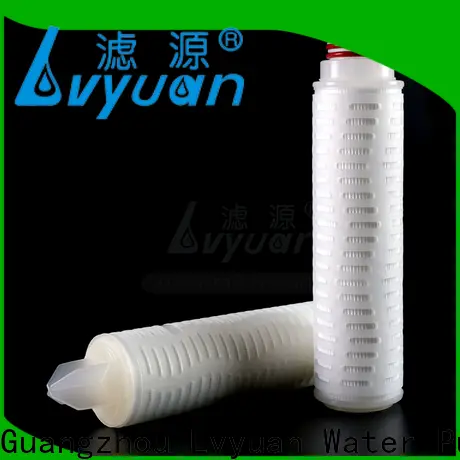 Lvyuan Best Price pleated sediment filter manufacturers for water 1