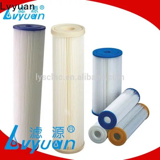 Fine Quality pleated water filter cartridge made in china for water Purifier 1