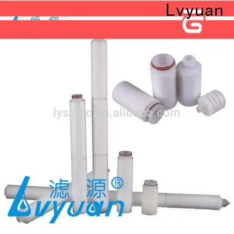 Lvyuan Factory Price pleated filter cartridge with custom services for sea water 1