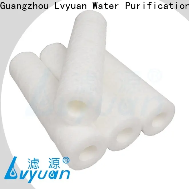 Lvyuan Filter pp melt blown filter cartridge supply for factory 1
