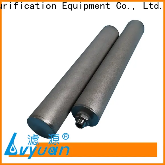Lvyuan Filter Customized sintered metal filter cartridge manufacturers for water 1