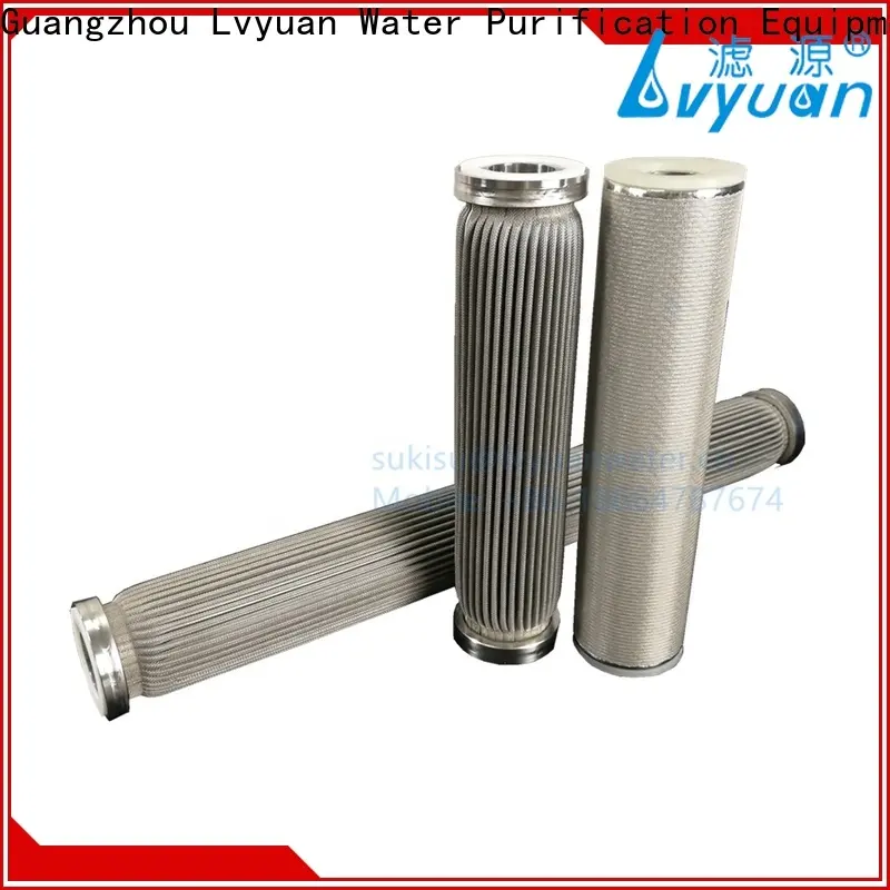 Lvyuan Filter High quality sintered ss filter cartridges highly rated for water 1