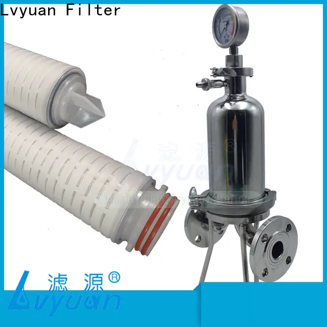 Lvyuan Filter Hot sale ss 316 cartridge filter housing with custom services for factory 1