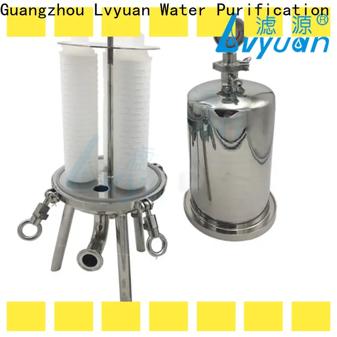 Efficient 5 micron water filter housing with custom services for factory 1