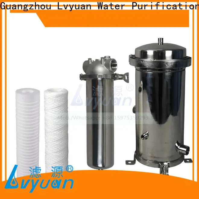 Lvyuan Filter Affordable ss 316 cartridge filter housing factory for water 1