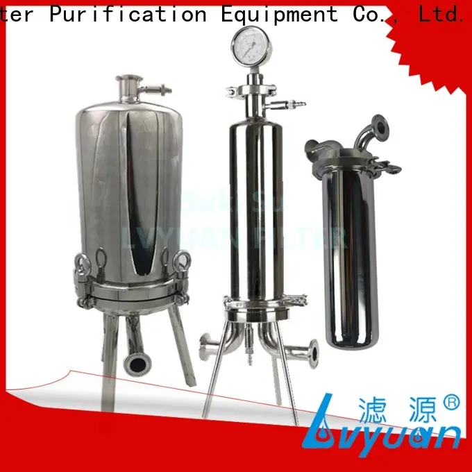 Lvyuan Filter Best ss 316 cartridge filter housing manufacturing for water 1