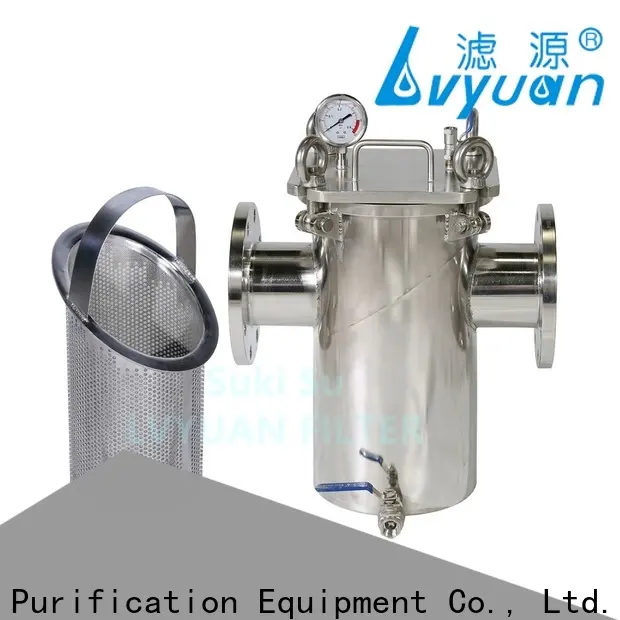 Lvyuan Filter stainless steel bag filter housing made in china for factory 1